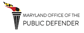 Maryland Office of the Public Defender logo